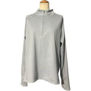 Nike Running Dri Fit Jacket Womens Gray Size XL